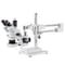 Amscope 3.5X-90X Trinocular Boom-Arm Stereo Microscope, 80-LED Ring Light, 5MP USB 3 C-mount Camera SM-4TZ-80S-5M3 - alternate 1